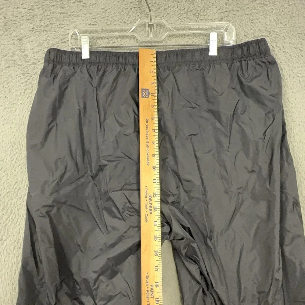 The North Face Pants Mens XL Black HyVent Rain Waterproof Mesh Lined Hiking